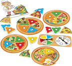 ORCHARD TOYS Moose Games, Pizza! Game. Match Colors and Shapes to Make a Perfect Pizza. for Ages 3-7 and 2-4 Players