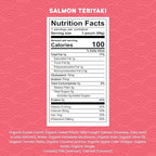 Serenity Kids 6+ Months Salmon Teriyaki Baby Food Puree Pouch - Organic Veggies & Ethically Sourced Salmon - No Added Sugar Baby Snacks - BPA-Free Pouches- 3.5 Oz, 6 Pack