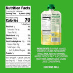 Beech-Nut Toddler Smoothies Variety Pack, Yogurt Smoothies with Prebiotics, Baby & Toddler Food Pouches, 3.5 oz (18 Pack)