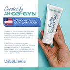 CaboCréme Cabbage Breast Cream for Tenderness & Engorgement Relief, Breastfeeding Weaning Support - Dry Up Breast Milk - Postpartum Essential - OB-GYN Created & Breastfeeding Mother-Approved - 2 oz