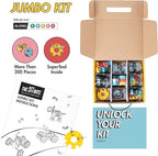 The Off Bits Educational STEM Toys for 6+: Robot Toy Building Sets, 3-in-1 Engineering Kit for Boys and Girls, Build Your Own STEM Building Toys with Endless Possibilities (Jumbo Kit)