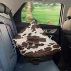 Binienty Baby Car Seat Covers Nursing Cover Soft Stretch Breastfeeding Scarf, Animal Brown Cow Stripe Print, Baby Infants Canopies