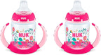 NUK Learner Cup, 5oz, 2-Pack, Flowers – BPA Free, Spill Proof Sippy Cup