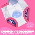 BIG ELEPHANT Toddler Training Pants, Soft Cotton Absorbent Training Underwear for Baby Boys & Girls