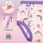 MooMoo Baby Potty Training Underwear 10 Packs Absorbent Toddler Training Pants for Boys and Girls Cotton Pee Pants 2T-9T