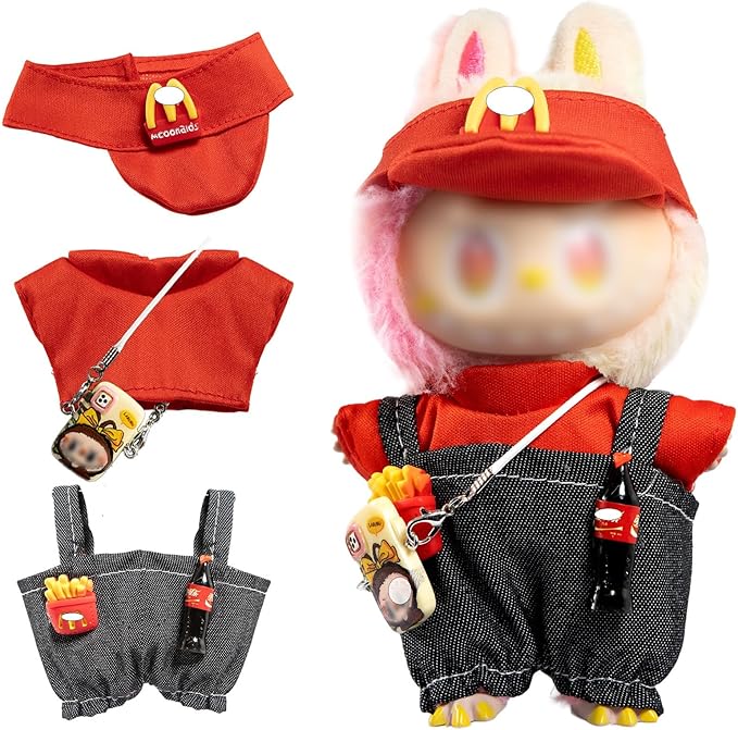 Doll Clothes for Labubu Clothes/for Labubu Outfits,Clothes for Lububu Doll,for Lububu Clothing,for LABUBU Accessories, Boys and Girls Stylish Adorable Labubu Halloween Dolls Clothes