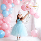JOYIN 150 Pcs Pastel Pink Balloons, Different Sizes 18 12 10 5 Inch Pastel Pink Latex Balloon Arch Kit with Instruction for Birthday Decoration Party Graduation Wedding Holiday