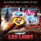 BEZGAR RC Plane for Kids | 2.4GHZ Brushless Drones with Camera, 6-axis Gyro Remote Control Airplane, 360° Flip Fighter Jet Toy, Toys for Ages 8+ with Colorful LED Navigation Lights Orange