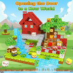 Magnetic Blocks Kids Games Building Toys for 3 4 5 6 7 8 9 10 11 12 Year Old Boys Girls, Magnetic Tiles Cubes STEM Sensory Toys for Toddler Travel Party Christmas Birthday Gifts