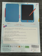 LCD Writing Tablet 10 Inch, Toys for 3 4 5 6 7 8 9 10 Year Old Boys Girls, Colorful Doodle Board Drawing Tablet, Gift for Boys Toddlers Age 3-12 Years, Memo Board, Drawing Pads with Lanyard(Blue)