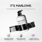 MARLOWE. No. 103 Body Wash 15 oz Pump, Santal, Energizing & Refreshing Shower Gel, Willow Bark & Green Tea Extracts, Cleanses, Moisturizes, Smooths & Nourishes, Warm Amber, Spice & Citron Scent