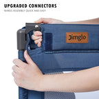 Baby Playpen Foldable, Playard for Babies and Toddlers, Portable Playpen Activity Center with 50 Balls+2 Handles for Travel, Indoor & Outdoor Play Pen with Mesh 50''x50''