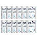 Kabrita Goat Milk Infant Formula - Easy to Digest Baby Formula 0-12 Months - Contains Prebiotics, Iron, DHA, Non-GMO - Gentle on Sensitive Tummies - Formula Supporting Gut Health & Sleep - 14oz (Pack of 12)