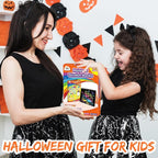 ZMLM Scratch Paper Art-Crafts Gift: 2 Pack Rainbow Notebooks Supplies Toys for 3 4 5 6 7 8 9 10 Years Old Girls and Boys Kids Halloween Birthday Party Games