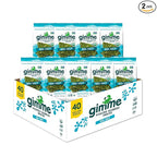 Gimme Seaweed Organic Premium Roasted Seaweed Snacks, Sea Salt, 40 Count, Keto, Vegan, Gluten-Free, Great Source of Omega3s and Iodine, Healthy On-The-Go Snack for Kids and Adults