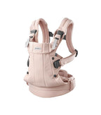 BabyBjörn Baby Carrier Harmony, Light Pink, Woven Mélange | 3-in-1 Ergonomic Baby Carrier; Newborn, Facing-in, Outward-Facing, and Back Carrying Positions Supported (7-40 lbs), Newborn to Toddler