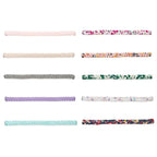 Parker Baby Toddler Girl Braided Headbands, Assorted 10 Pack of Hair Accessories for Girls - "Wildflower Set"
