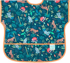 Bumkins Bibs - Toddler Bibs, Waterproof, Large for 1-3 Years, Short Sleeve