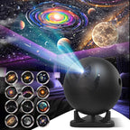 Planetarium Projector for Bedroom, 12 Image Discs, Galaxy Projector Star Night Light, Ceiling Mood Lighting, LED Space Galaxy Lamp, Kids Adults Room Decor