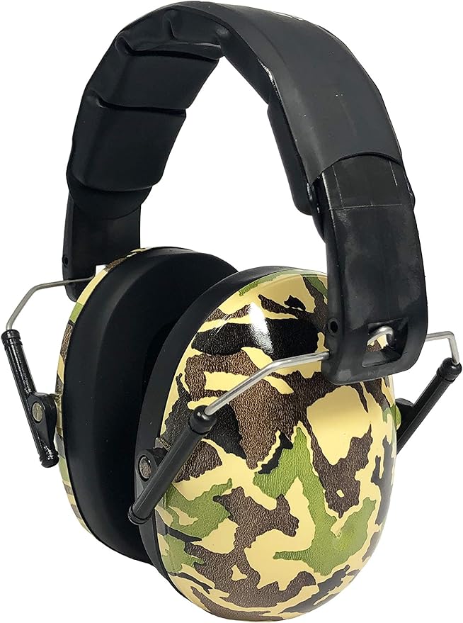 BANZ Kidz Earmuffs 2 Years & Older - Loud Noise Cancelling Kids Headphones & Toddler Ear Muffs, Size Adjustable