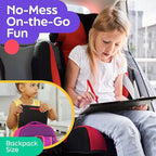 Large Magnetic Drawing Board for Kids & Toddlers with Beads and Magnet Stylus Pen - Magnetic Tablet Toy for Airplane & Car Ride Activities for Kids