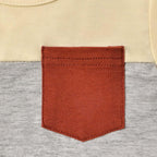 Baby Boy Clothes Toddler Boy Summer Outfits Short Sleeve Patchwork Top T-shirt & Pocket Pant Set 2 Piece 12 Months-4T