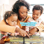 BEST LEARNING Book Reader Animal Kingdom - Educational Talking Sound Toy to Learn Animals with Quiz Games for Kids Ages 3 to 8 Years Old | Ideal 3-5 Boy or Girl Birthday Gift