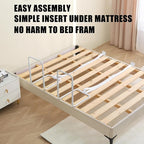 Bed Guard Rail for Toddlers, 43inch Foam Padded Side Rail for Queen King Twin Full Size Bed, Bedrail for Toddler, Kids Cosleep Bed Railing