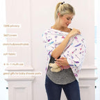 Car Seat Covers for Babies - Carseat Canopy, Multi-use Breastfeeding Covers, Girls and Boys Baby Shower Gifts