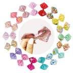 LUV HER Special Squishmallows Hair Accessories for Girls -18pc Hair Bow with Aligator Clips, Age 8+