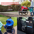 Baby Stroller Hook, Clip or Hang a Diaper Bag to Your Pram or Buggy, 2 Pieces