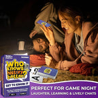 QUOKKA Who Knows Better? - History - Family Card Trivia Game | Fun Learning & Educational Questions for Families | Suitable for Boys & Girls