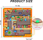 Magnetic Fidget Toys Handheld Game for Kids & Teens, Montessori Wooden Puzzle Game Board,Fine Motor Skills Educational Sensory Toys & Stress Relief Party Favors Toy &Best Gifts for Preschoolers