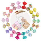 LUV HER Special Squishmallows Hair Accessories for Girls -18pc Hair Bow with Aligator Clips, Age 8+