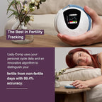 Fertility Monitor – Natural Hormone-Free Ovulation Monitor & Fertility Awareness Device – Accurate BBT Tracking & Ovulation Detection – Non-Invasive, App-Free & FDA Cleared