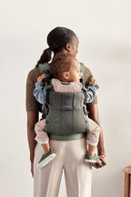 BabyBjörn Baby Carrier Harmony, Dark Green, 3D Mesh | 3-in-1 Ergonomic Baby Carrier; Newborn, Facing-in, Outward-Facing, and Back Carrying Positions Supported (7-40 lbs), Newborn to Toddler