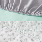 Changing Pad Cover, Diaper Changing Pad Covers 4 Pack, Fitted Baby Changing Table Sheets for 32''×16'' Change Table Pad, Cradle & Bassinet Sheets for Boys & Girls, Soft & Breathable