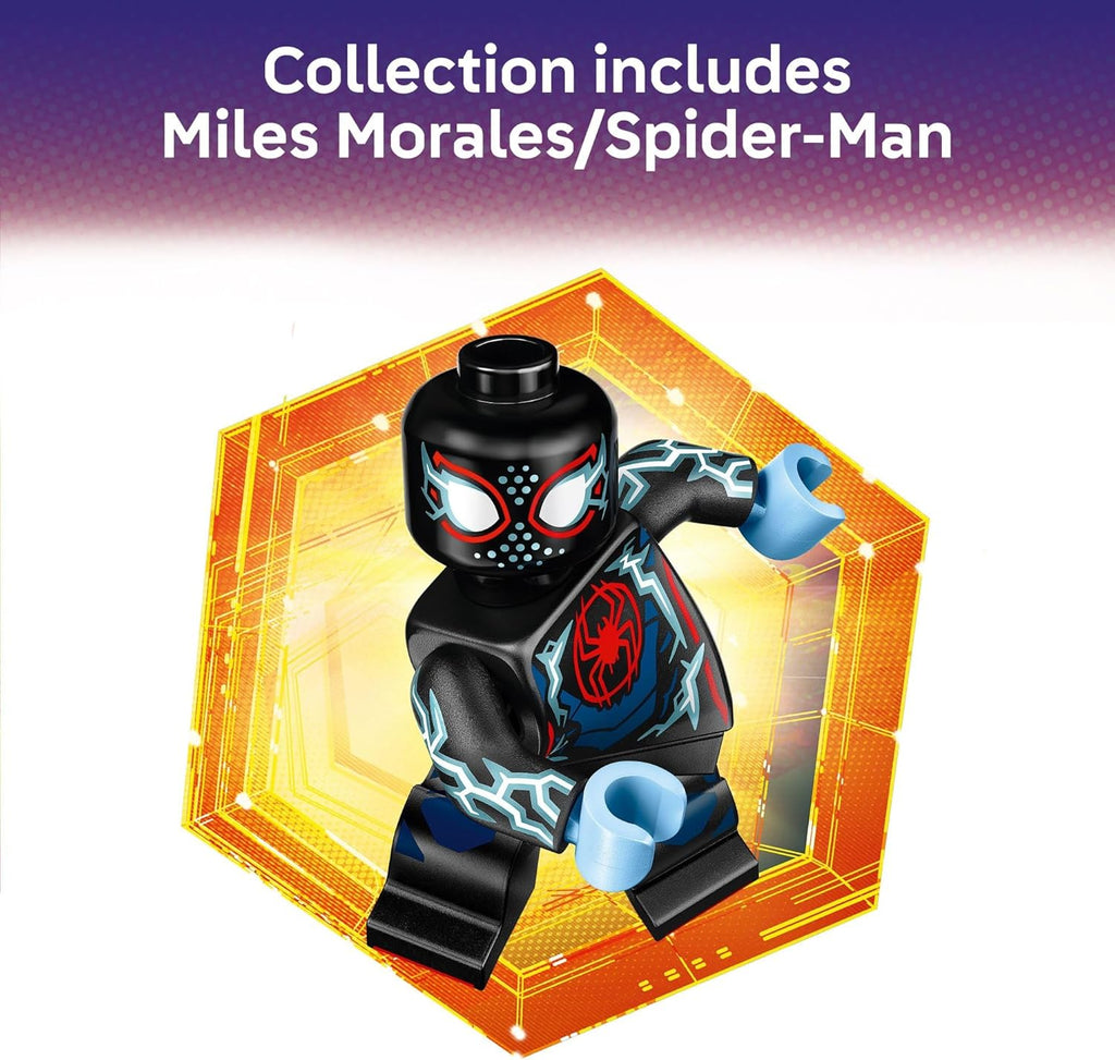 LEGO Minifigures Spider-Man: Across The Spider-Verse 6 Pack - Spider-Man Toys for Boys & Girls, Ages 5+ - Pretend Play Action Figures for Kids - Gift for Birthdays - 66797