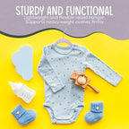 50 Premium Velvet Baby Hangers 11.8" Inch Non-Slip Infant, Ultra Slim Space-Saving Children Closet Hangers, 360° Swivel Hook, Strong & Durable Baby Toddler Kids Clothes Hanger, Purple