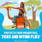 OFF! Insect Repellent Aerosol for Adults & Kids, Fragrance-Free Bug Spray for Everyday Protection from Mosquitoes and Ticks, 5 oz, Pack of 2