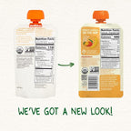 Pumpkin Tree Peter Rabbit Organics Super Oats & Seeds, Puree Squeeze Pouch, Banana & Mango, 4 Ounce (Pack of 10)