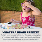 Brain Freeze™ Board Game – Fun Memory Game for Kids & Families, Educational Toys & Learning Game, Logic & Deduction Challenge, Ages 5+