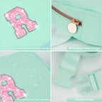 Fanny Pack Belt Bag Crossbody Bags with Initials Letter Patch Trendy Stuff for Teens Cute Stuff Birthday Gifts for Teenager Girls | Light Green,Initial R