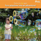 Uncle Bubble Concentrated Bubble Solution (up to 12L/3.2 Gallons) Regular Bubbles for Bubble Machine, Bubble Gun, Bubble Wands, Bubblw Mower, Bubble Juice Refill. Make 6L/1.6 Gallons for Giant Bubble