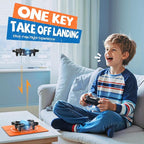 V995 Mini Drones for Kids 8-12 and Beginners,Indoor RC Quadcopter,Small Helicopter Plane with 3D Flips,360° Rotation,Circle Fly,Auto Hover,Headless Mode and 3 Batteries,Gift for Boys and Girls