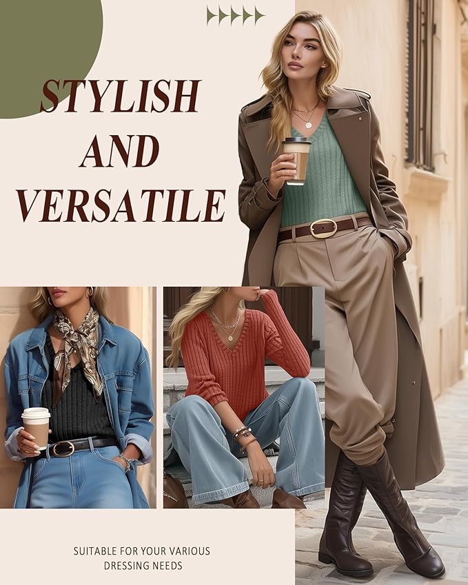 3 Pack Women's Maternity Nursing Tops, V Neck Breastfeeding Sweaters Long Sleeve Hidden Zipper Shirts