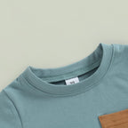 Mubineo Infant Toddler Baby Boy Summer T Shirt Shorts Outfits Short Sleeve Tee Tops Clothes Set