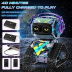 STEM Robot Building Kit for Kids 6-14,3in1 Remote & APP Controlled STEM Rock Robot/Truck/Road Roller Building Toys for Kid,433 Pcs Building Blocks Set Birthday Xmas Gift Ideas for Boys Girls