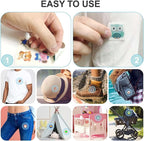 Mosquito Repellent Stickers 240 Pcs Natural Mosquito Patches for Kids and Adults with 5 Pack Individually Wrapped Mosquito Repellent Bracelets for Outdoor Camping Traveling Fishing