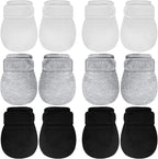 Newcotte Adjustable Baby Mittens No Scratch Newborn Cotton Breathable Gloves Warm Baby Mitts for Boys